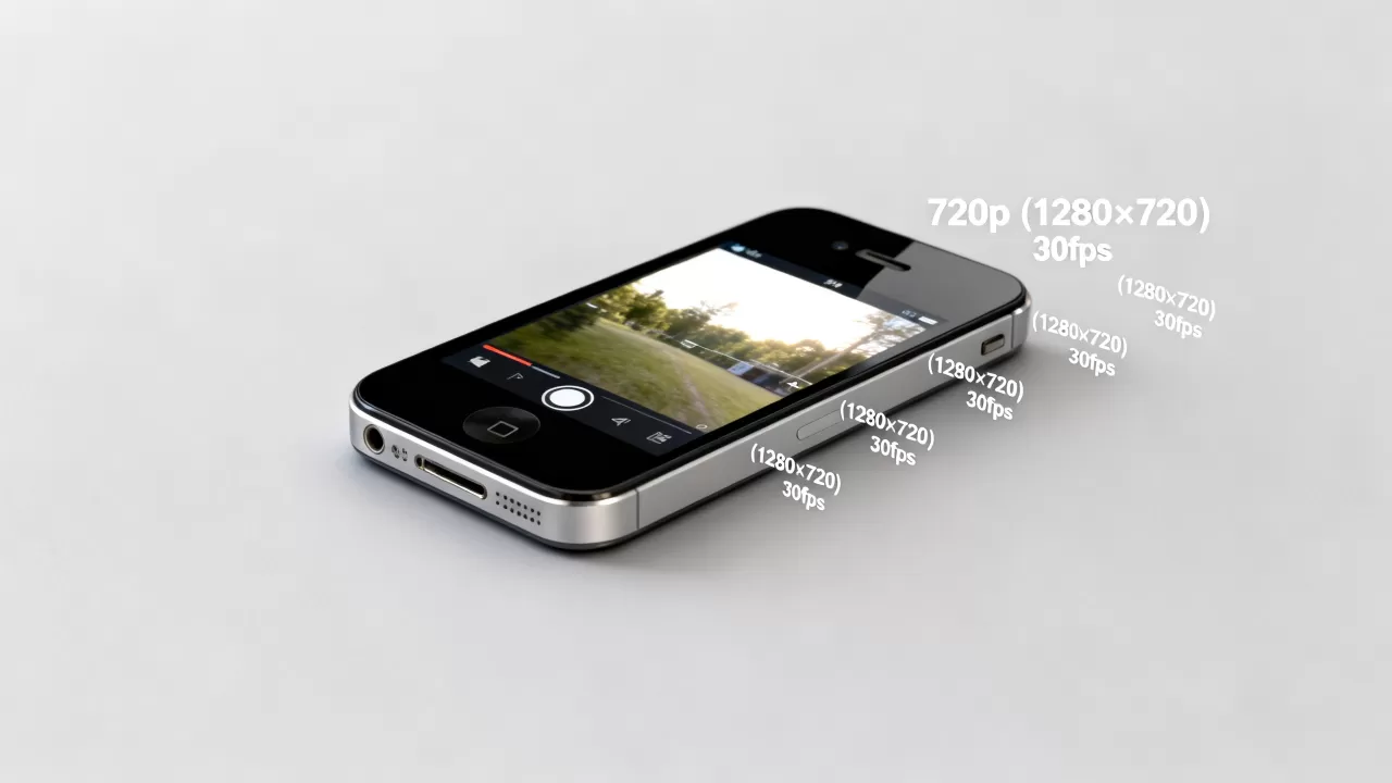 iphone4视频分辨率是多少？iphone4视频分辨率参数