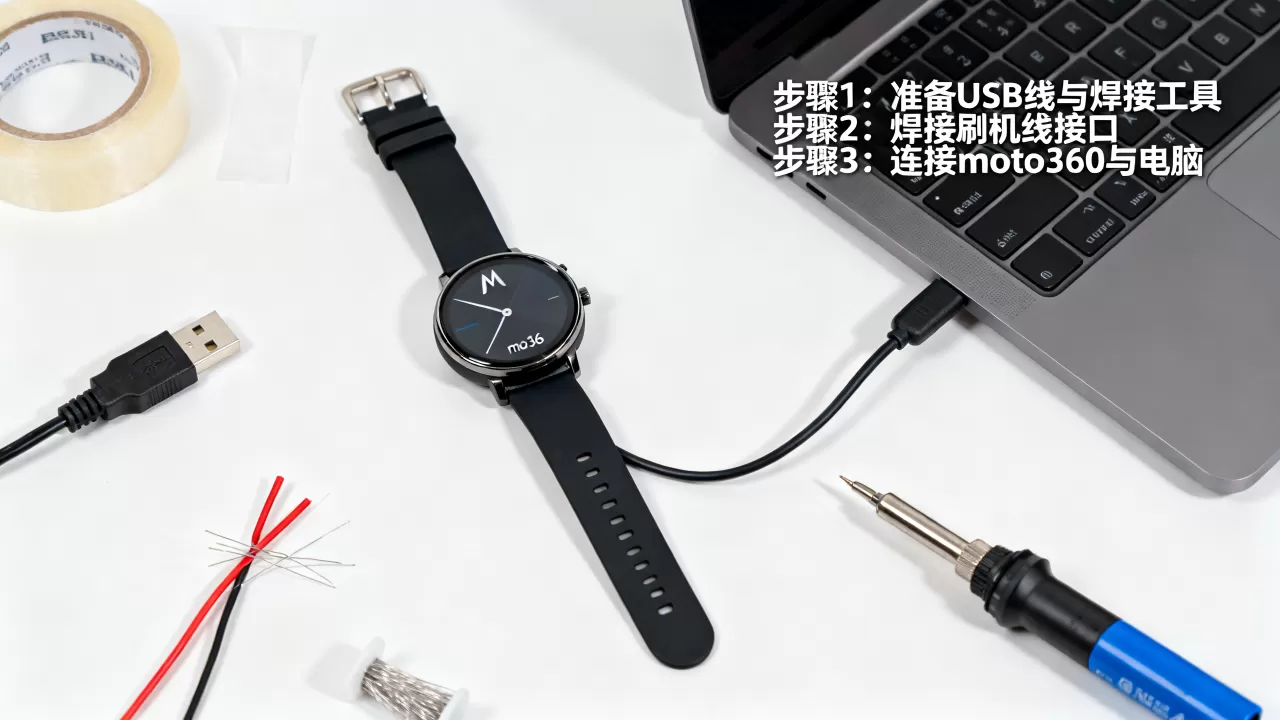 moto360自制刷机线教程,moto360怎么刷机 moto360自制刷机线教程,moto360怎么刷机