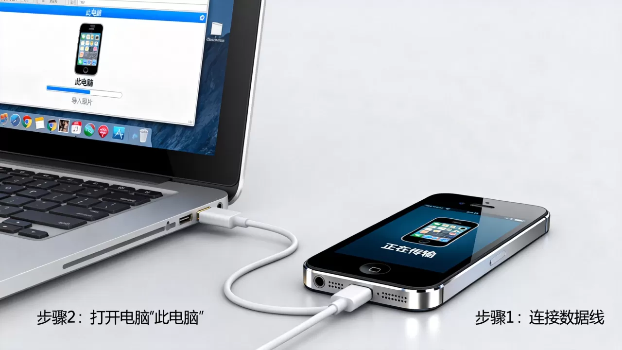 iphone5s图片传到电脑，iphone5s照片怎么导入电脑