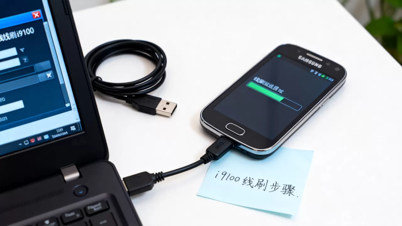 i9100线刷机教程，三星i9100线刷救砖方法