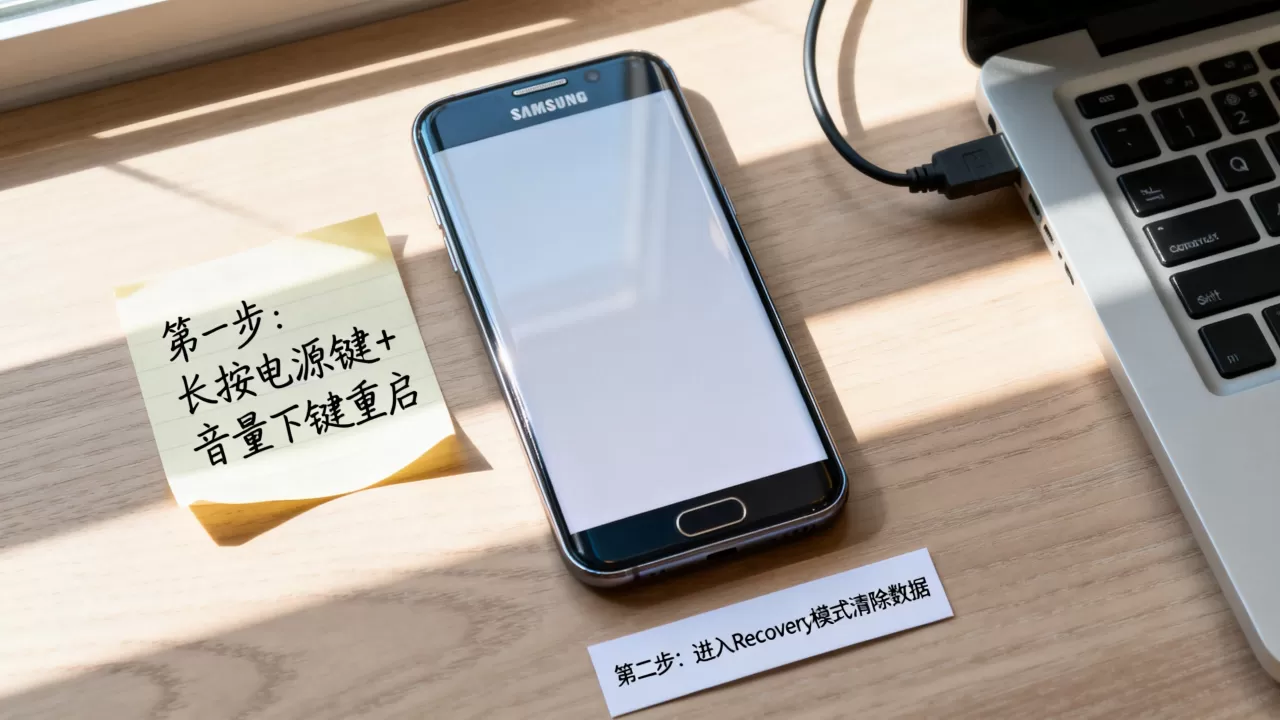 三星刷机后白屏怎么办，三星手机刷机白屏解决方法