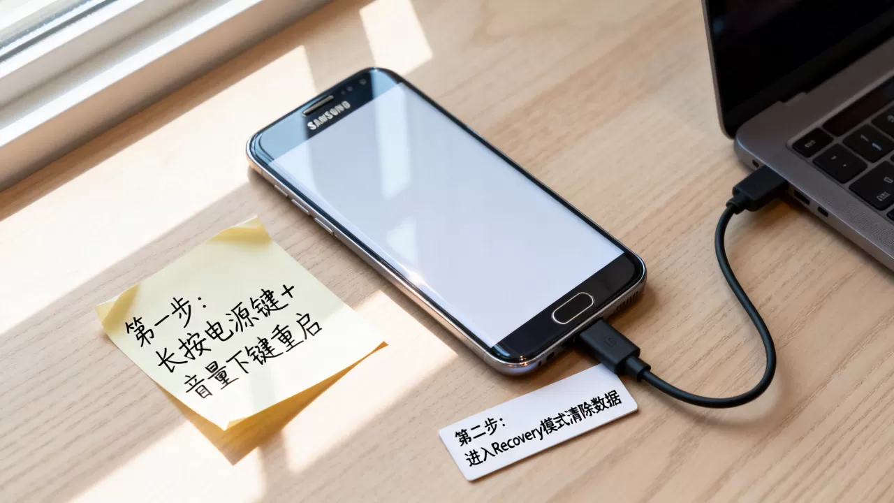 三星刷机后白屏怎么办，三星手机刷机白屏解决方法