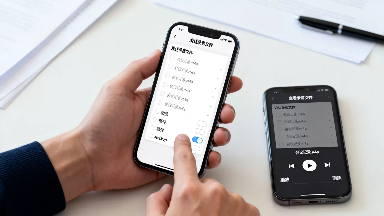 iphone怎么发录音文件怎么打开,iPhone录音文件发送与查看方法 iphone怎么发录音文件怎么打开,iPhone录音文件发送与查看方法