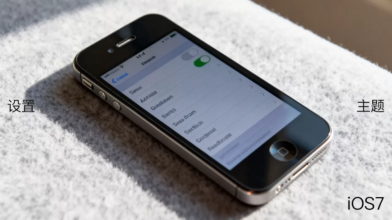 iphone4 ios7主题怎么设置，iphone4 ios7主题