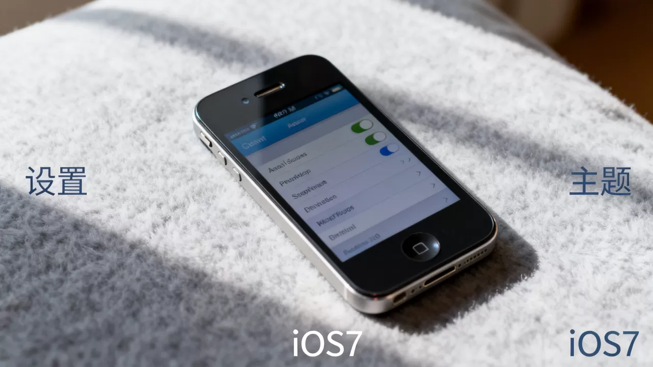 iphone4 ios7主题怎么设置，iphone4 ios7主题