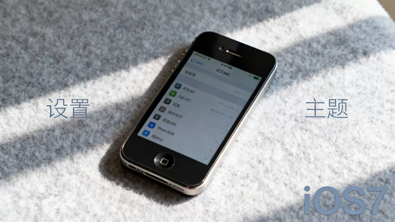iphone4 ios7主题怎么设置，iphone4 ios7主题