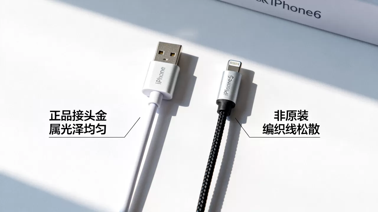 iPhone6此电缆或配件非原装?iPhone6数据线正品辨别 iPhone6此电缆或配件非原装?iPhone6数据线正品辨别