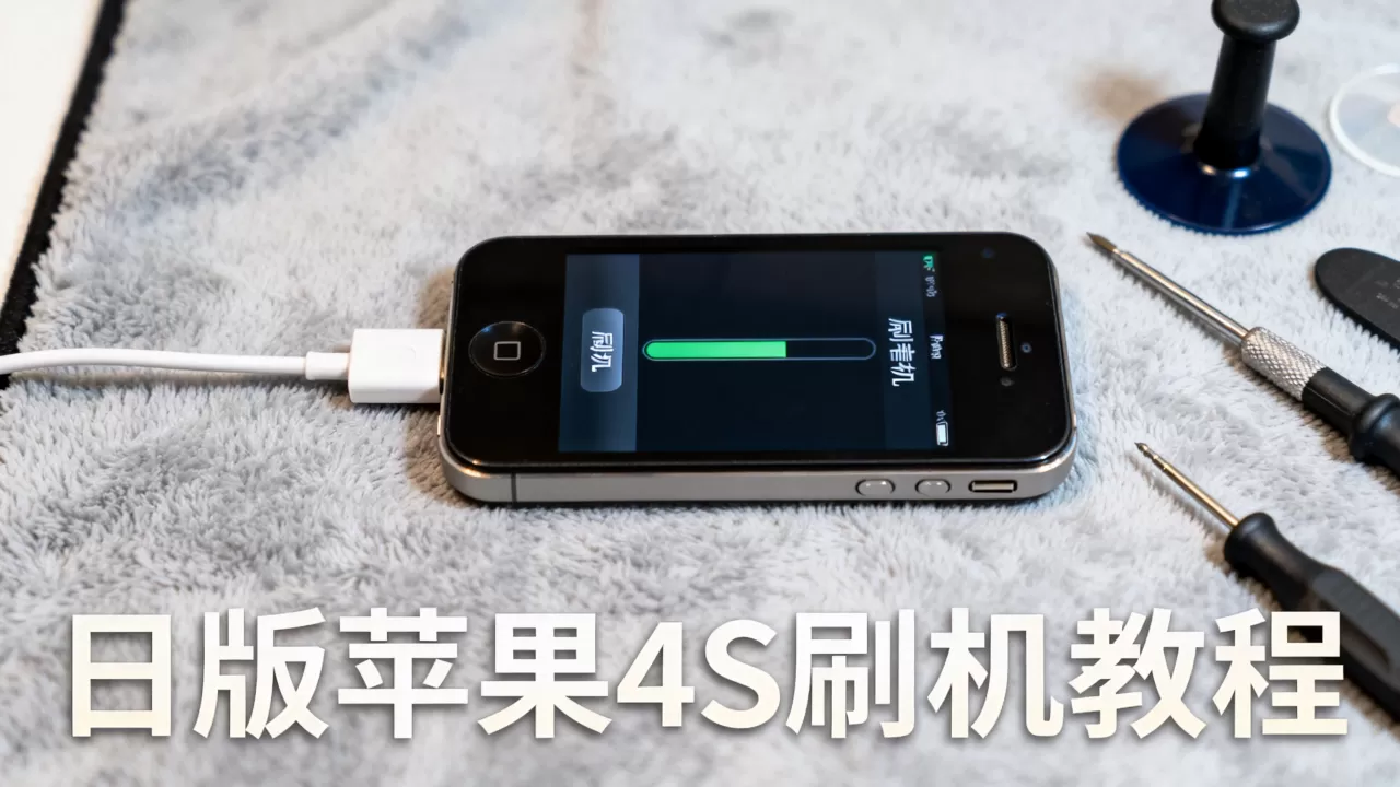 日版苹果4s刷机教程，日版苹果4s刷机教程