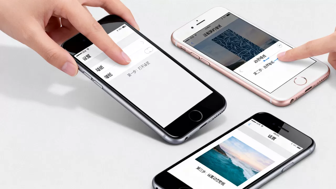 iphone6s动态壁纸怎么设置，iphone6s动态壁纸设置教程