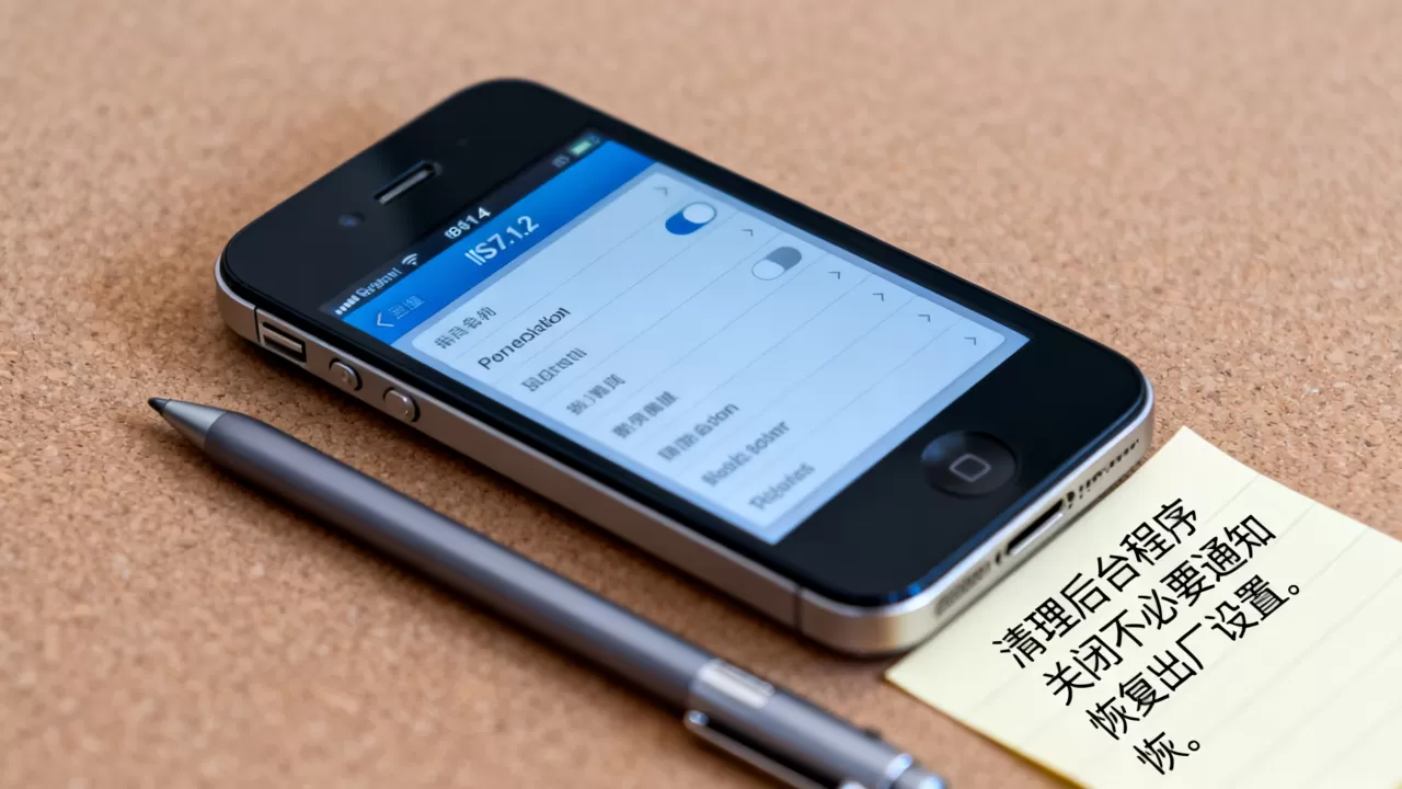 iPhone4升级iOS7.1.2卡顿怎么解决？iPhone4 iOS7.1.2优化