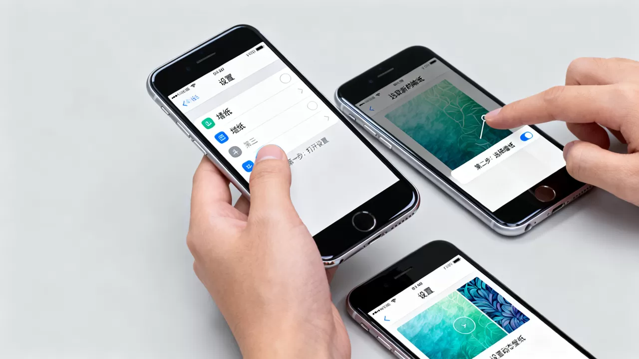iphone6s动态壁纸怎么设置，iphone6s动态壁纸设置教程
