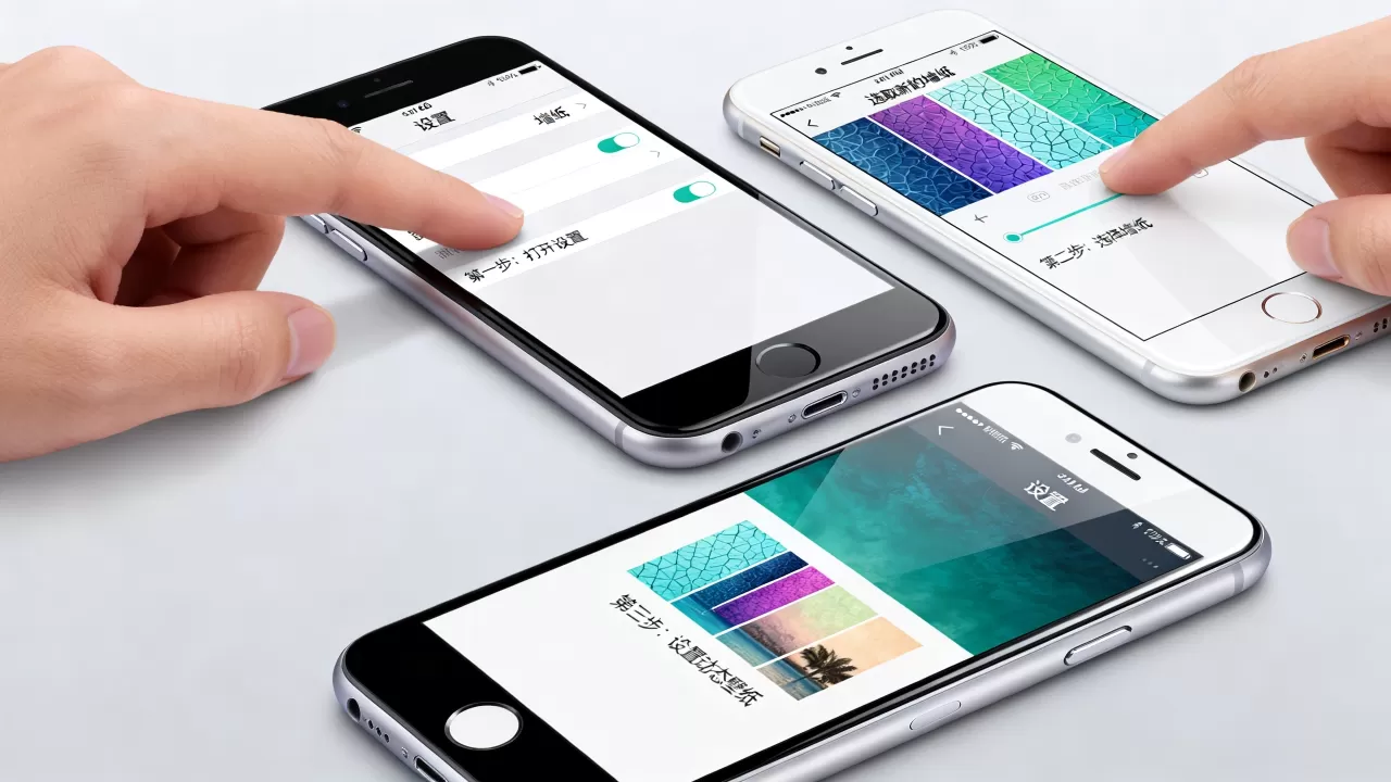 iphone6s动态壁纸怎么设置，iphone6s动态壁纸设置教程