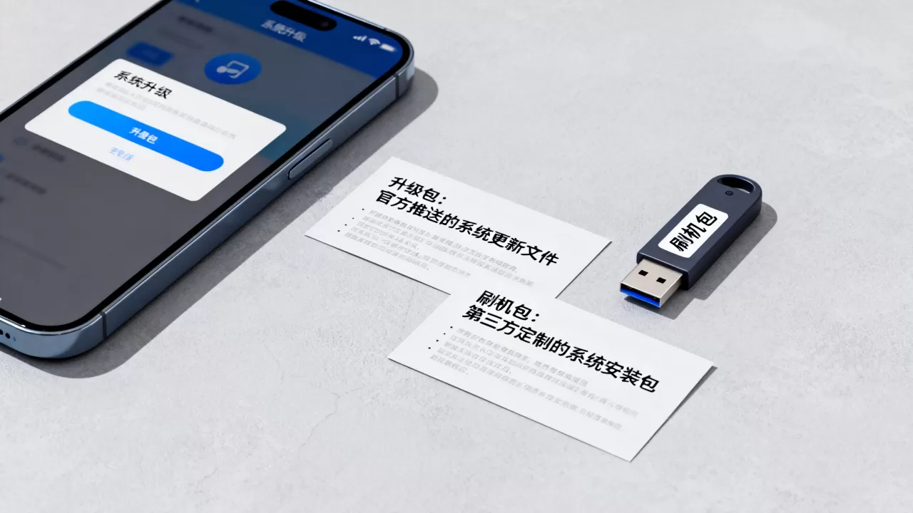 刷机包和升级包有什么区别，手机刷机包和升级包