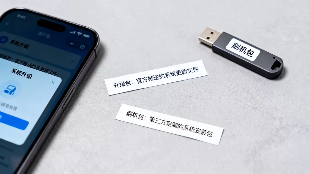 刷机包和升级包有什么区别，手机刷机包和升级包