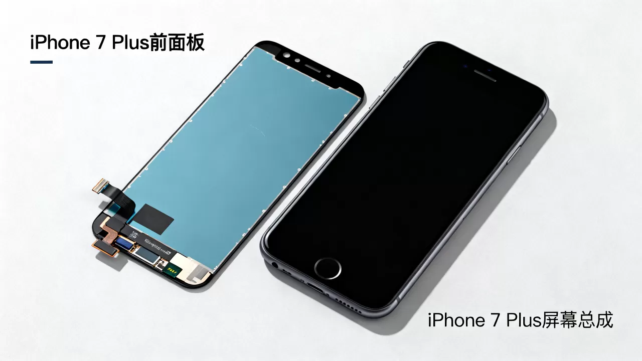 iphone7plus前面板多少钱，iphone7plus屏幕总成