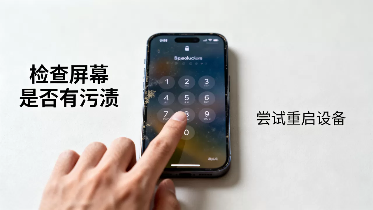 iphone解锁屏幕失灵怎么办