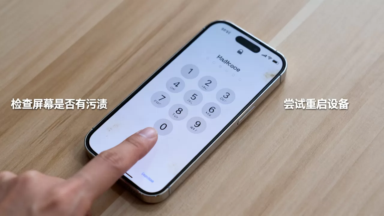 iphone解锁屏幕失灵怎么办