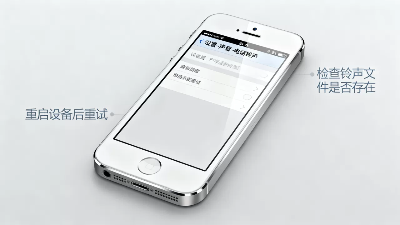 iphone5s铃声找不到怎么办，iphone5s铃声设置