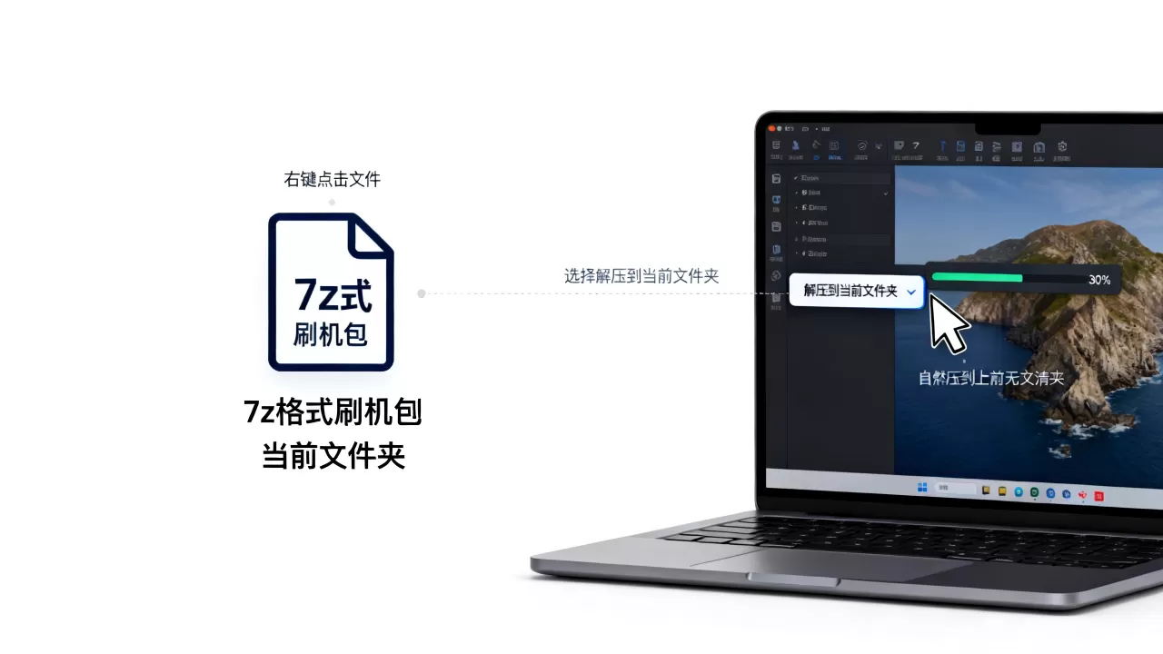 7z格式刷机包怎么解压，7z格式刷机包