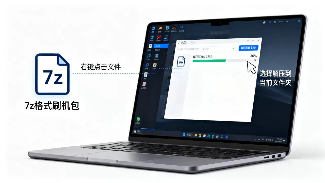 7z格式刷机包怎么解压，7z格式刷机包