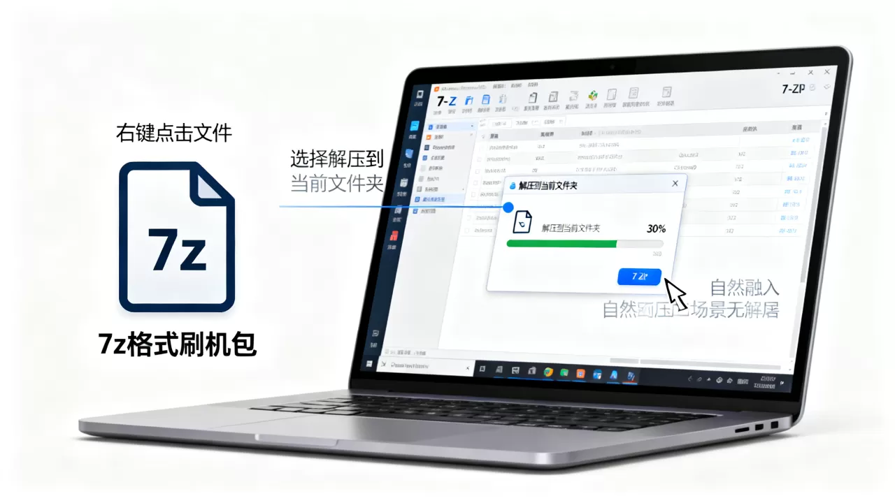 7z格式刷机包怎么解压，7z格式刷机包