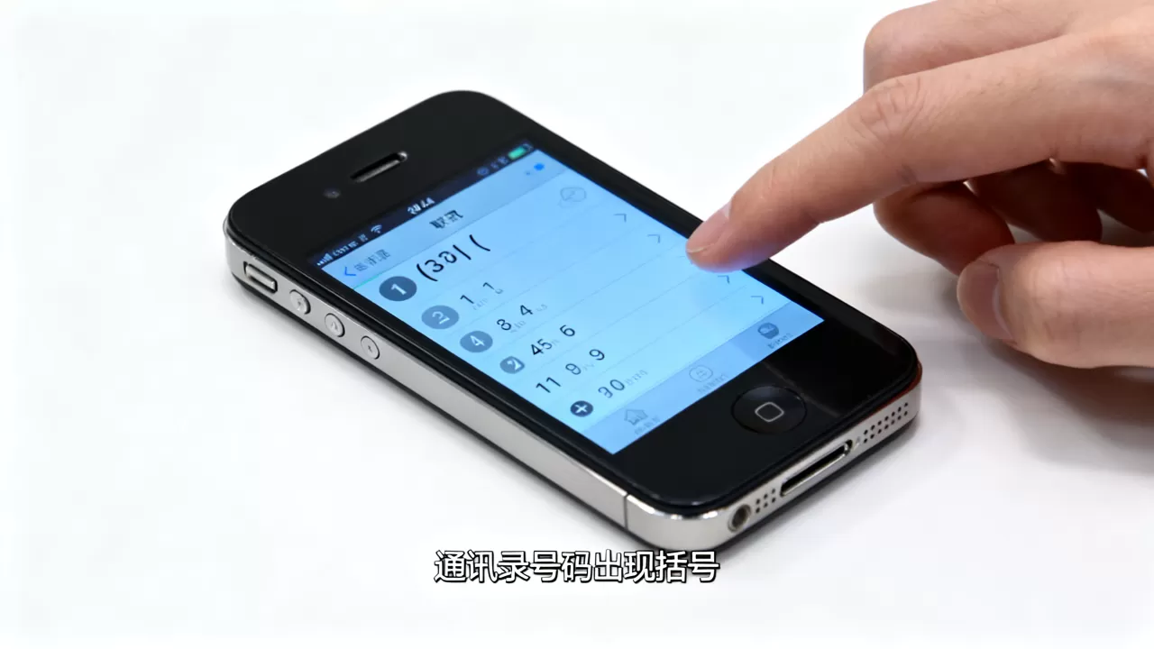 iphone4通讯录出现括号怎么办,iphone4通讯录括号 iphone4通讯录出现括号怎么办,iphone4通讯录括号
