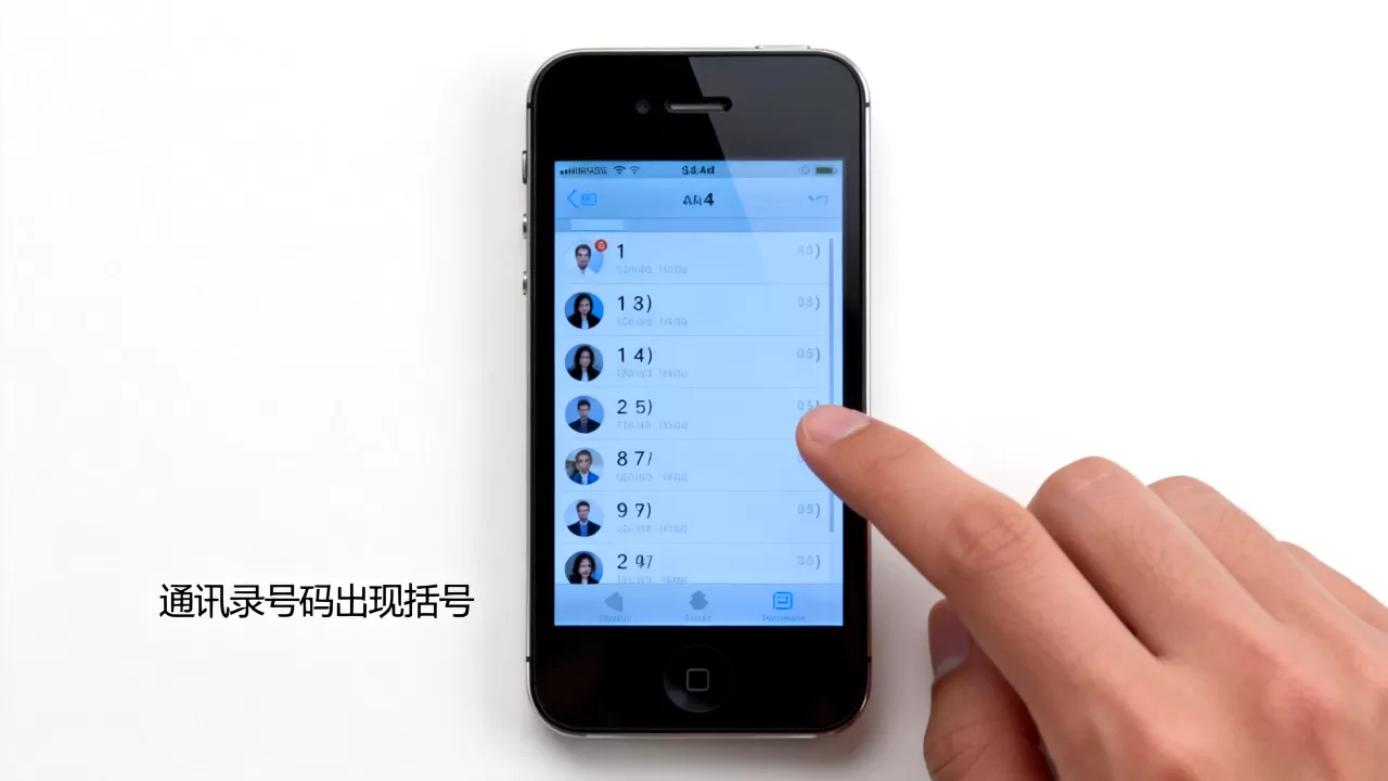 iphone4通讯录出现括号怎么办,iphone4通讯录括号 iphone4通讯录出现括号怎么办,iphone4通讯录括号