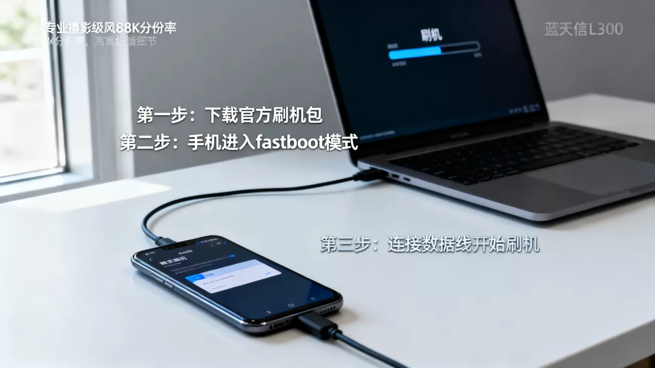 蓝天信l300刷机教程，蓝天信l300刷机