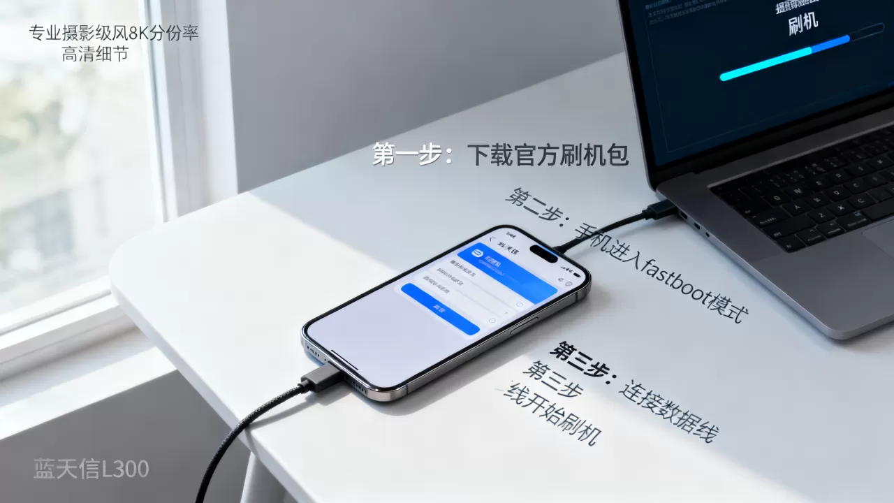 蓝天信l300刷机教程，蓝天信l300刷机