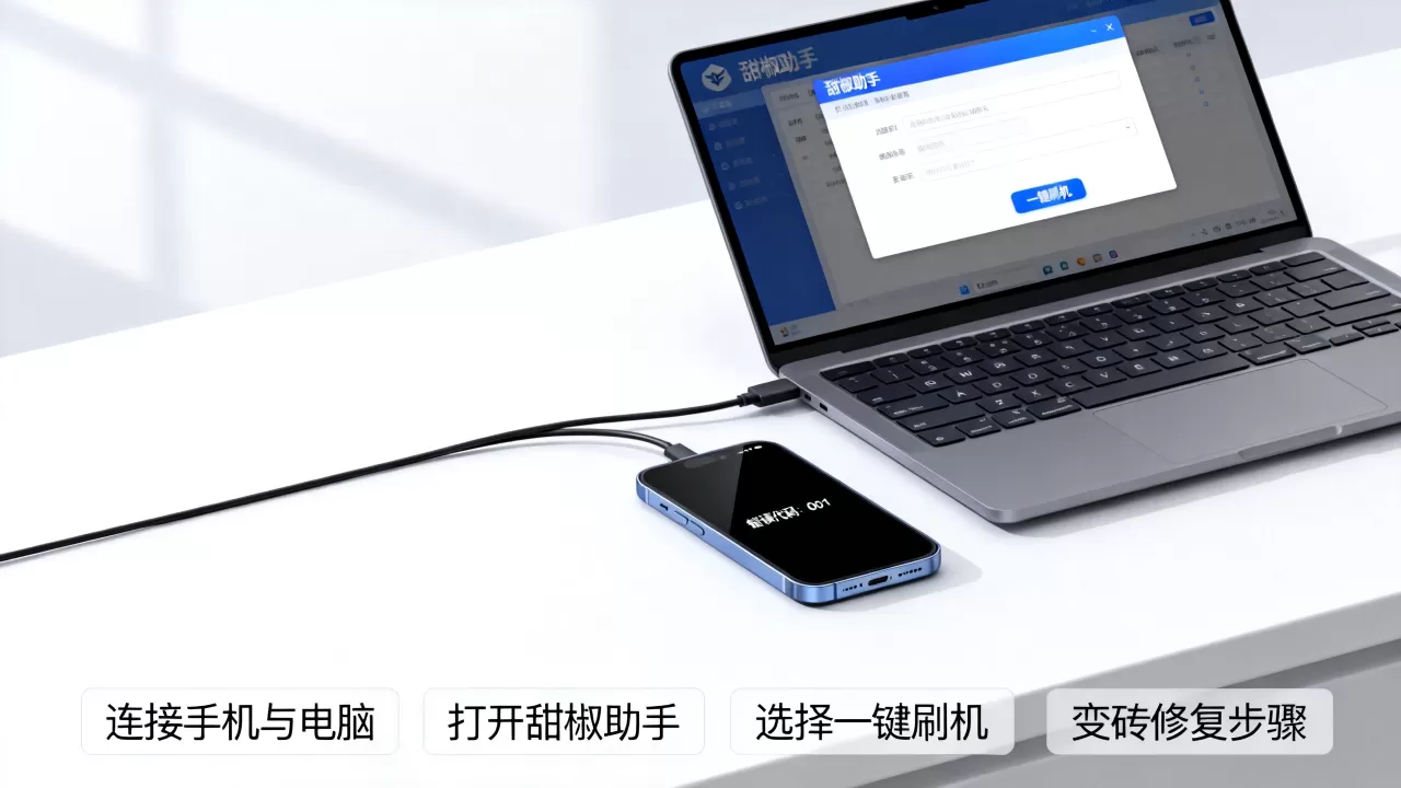 甜椒助手一键刷机教程,手机刷机变砖怎么办 甜椒助手一键刷机教程,手机刷机变砖怎么办