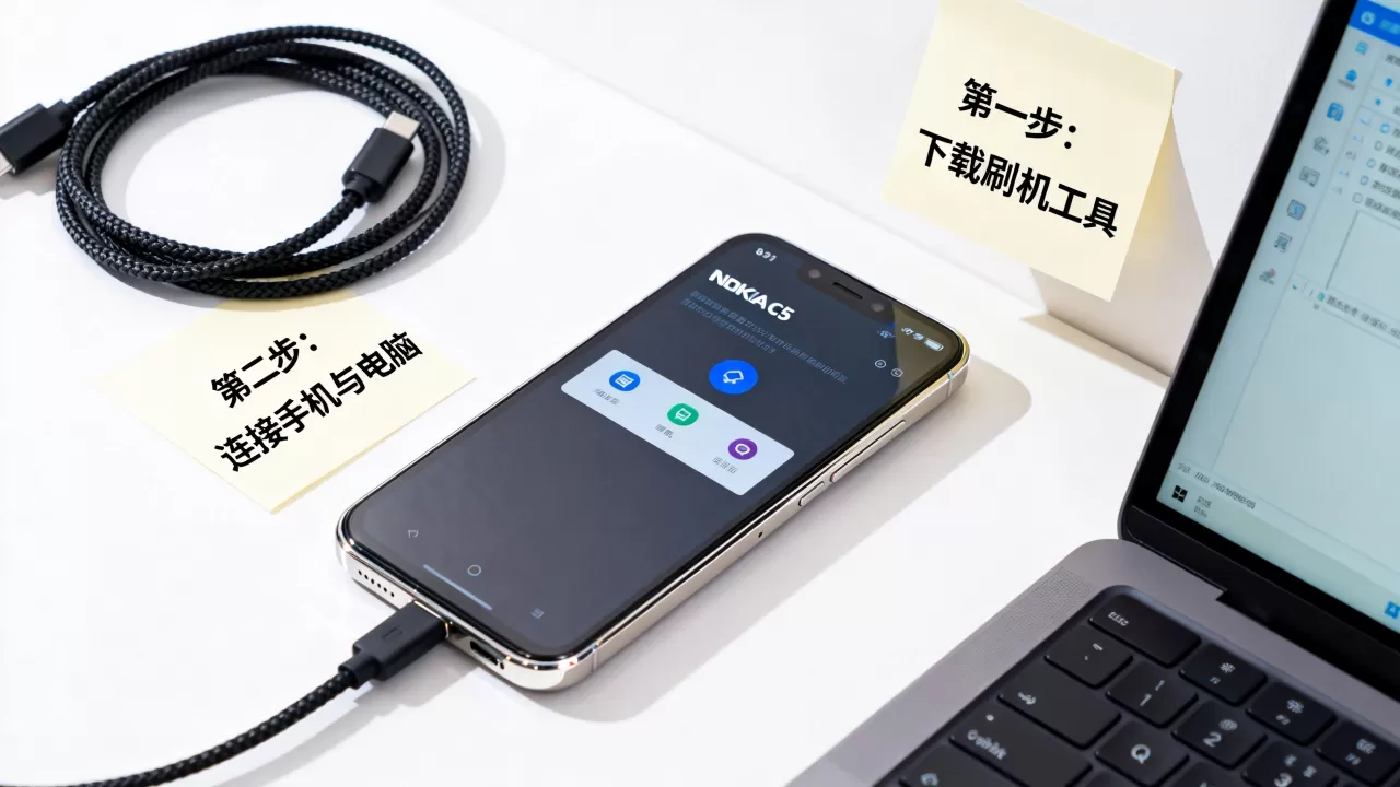 诺基亚c5怎么刷机，诺基亚c5刷机教程