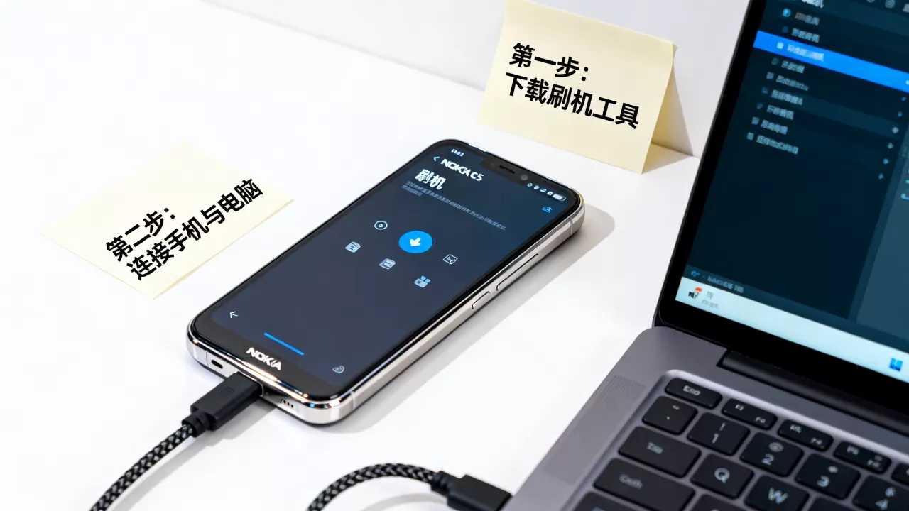 诺基亚c5怎么刷机，诺基亚c5刷机教程