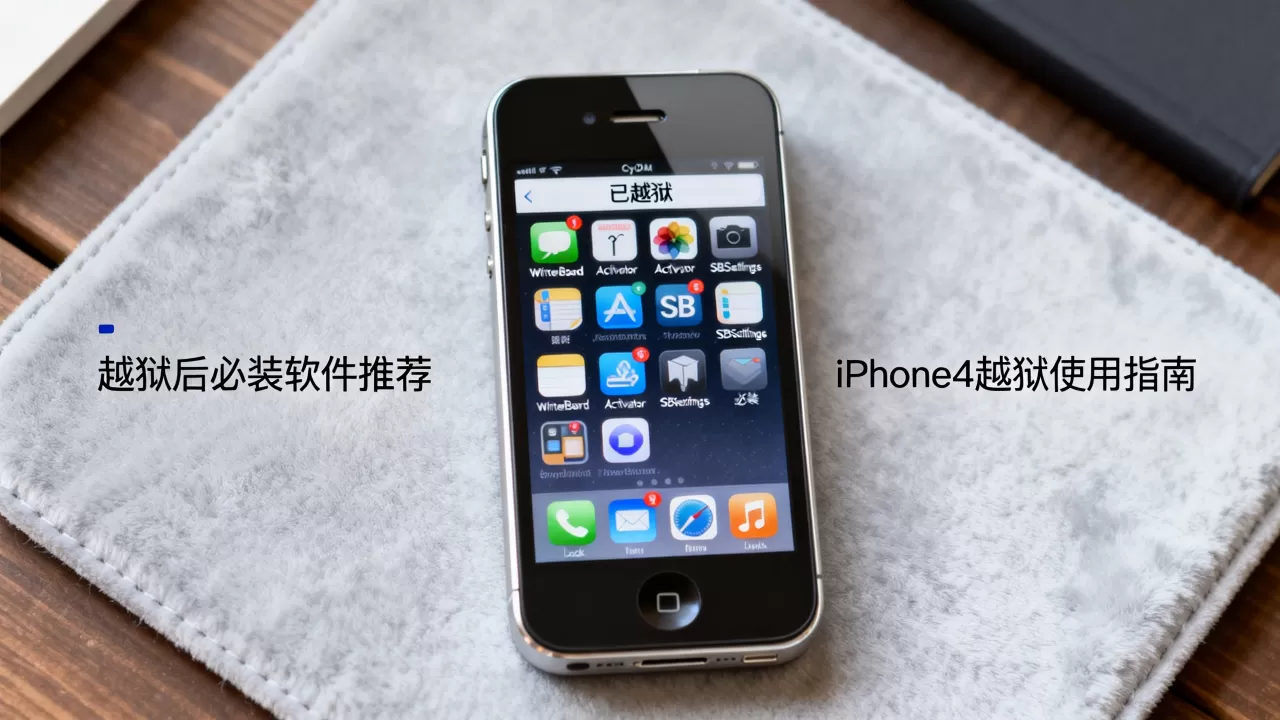 iphone4越狱了怎么用，iphone4越狱后必装软件推荐