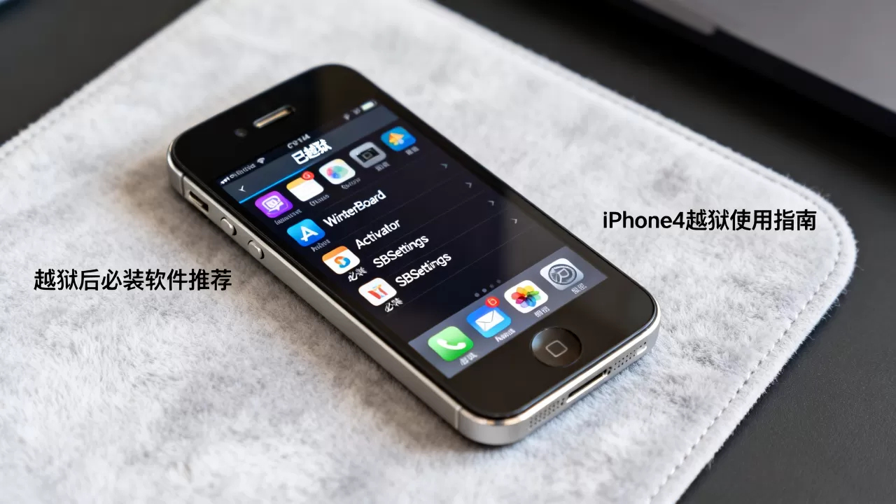 iphone4越狱了怎么用，iphone4越狱后必装软件推荐