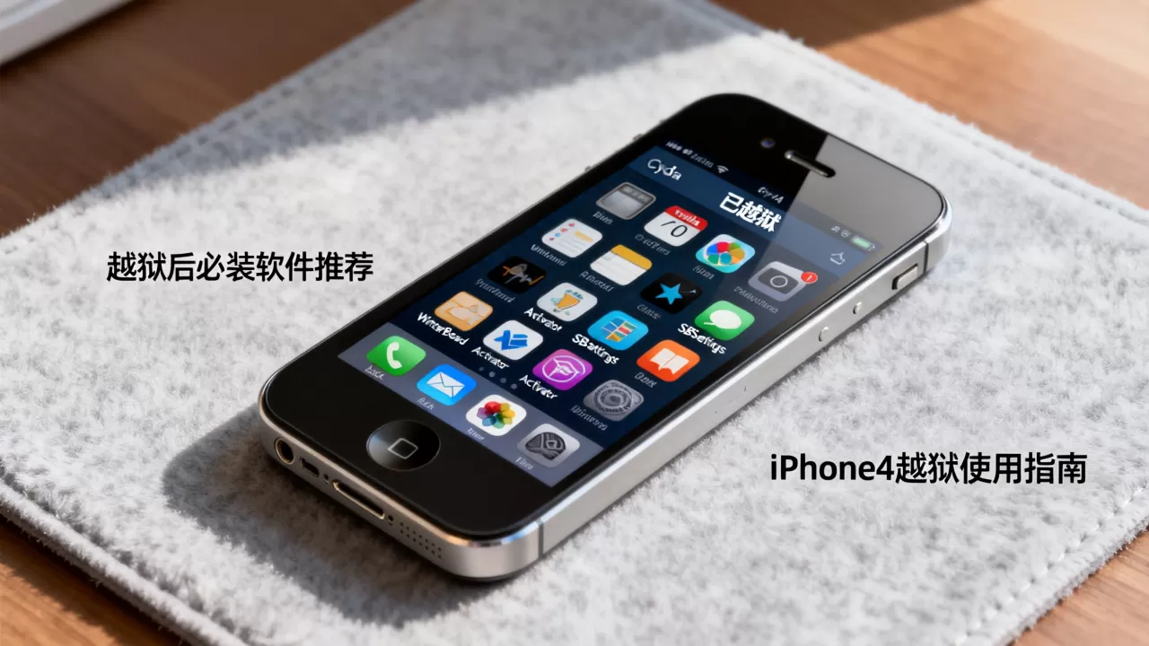 iphone4越狱了怎么用，iphone4越狱后必装软件推荐