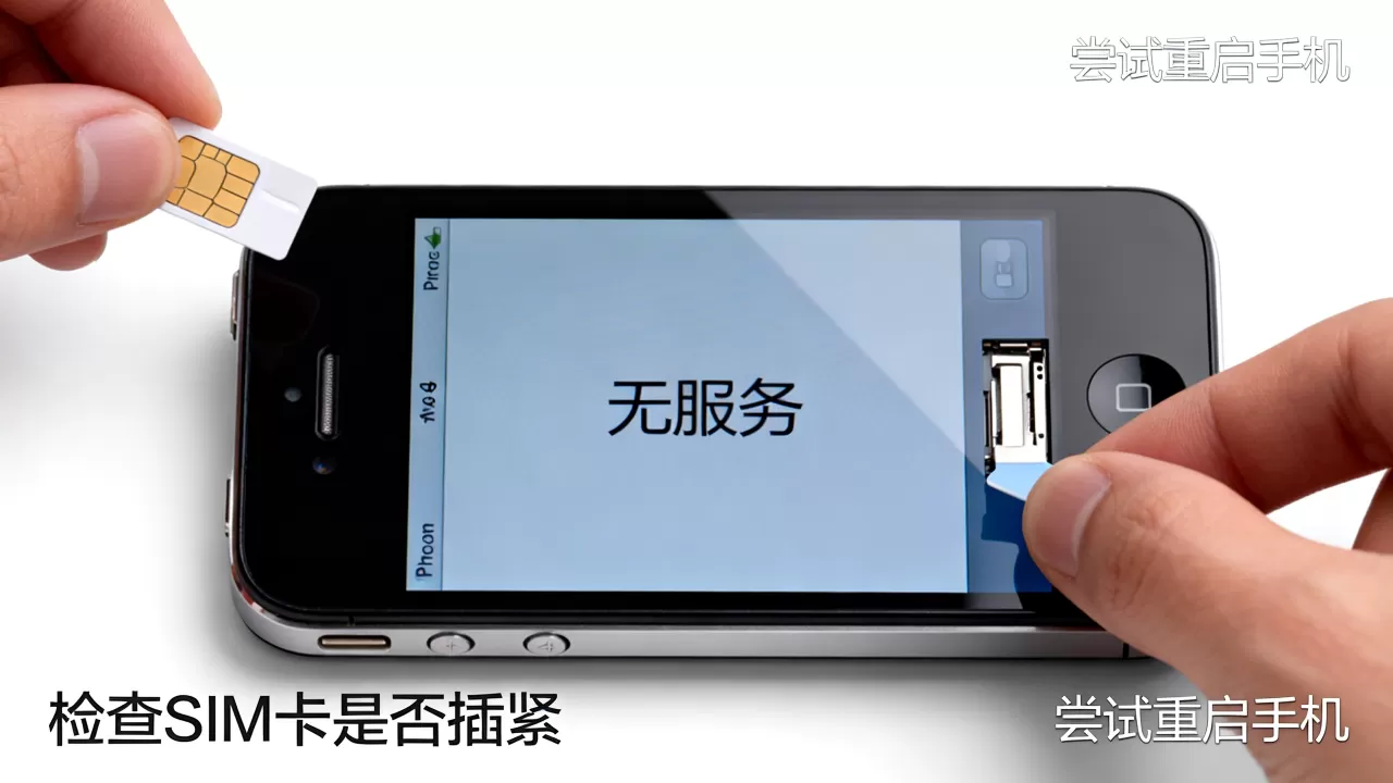 iphone4 sim卡无服务怎么办，iphone4无服务怎么解决