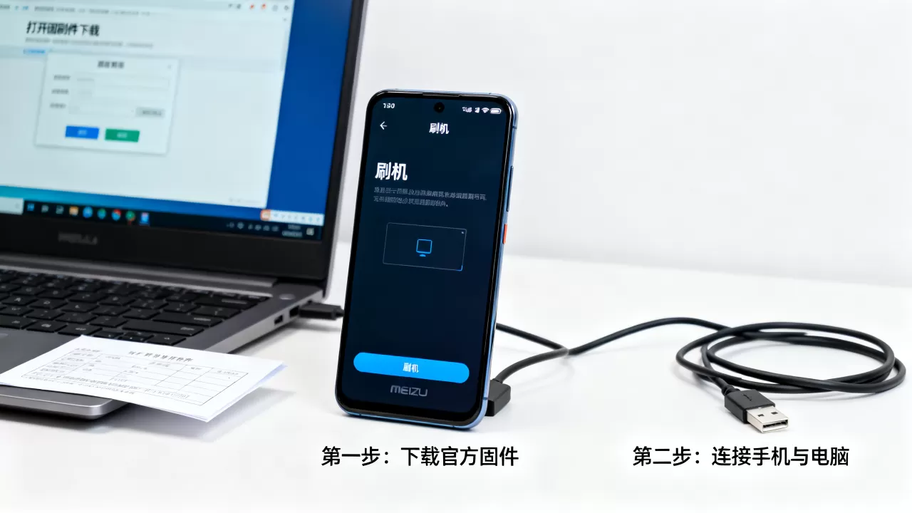 魅族手机刷机没有固件怎么办，魅族手机刷机教程