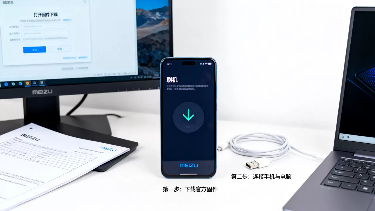 魅族手机刷机没有固件怎么办，魅族手机刷机教程