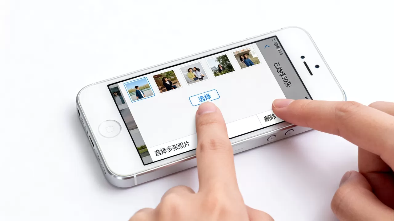 iphone5s批量删除照片，iphone5s怎么批量删除照片