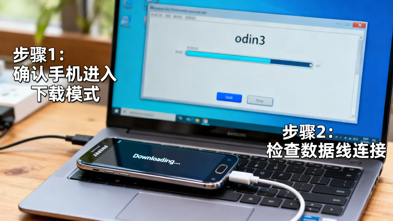 odin3刷机无反应怎么办，三星手机刷机教程