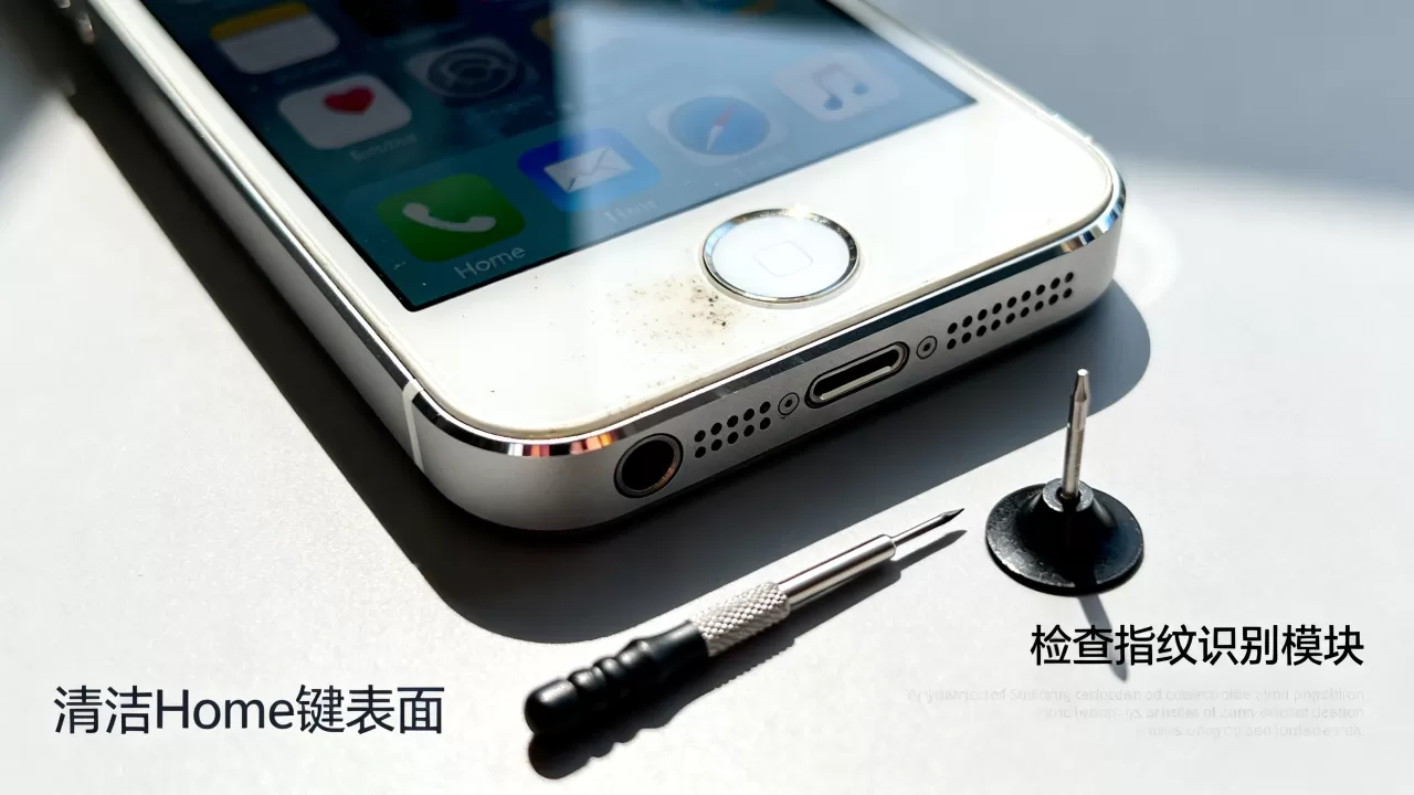 iphone 5s指纹识别坏了怎么办，iphone 5s指纹识别