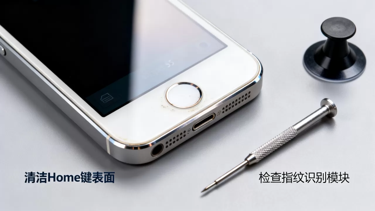 iphone 5s指纹识别坏了怎么办，iphone 5s指纹识别