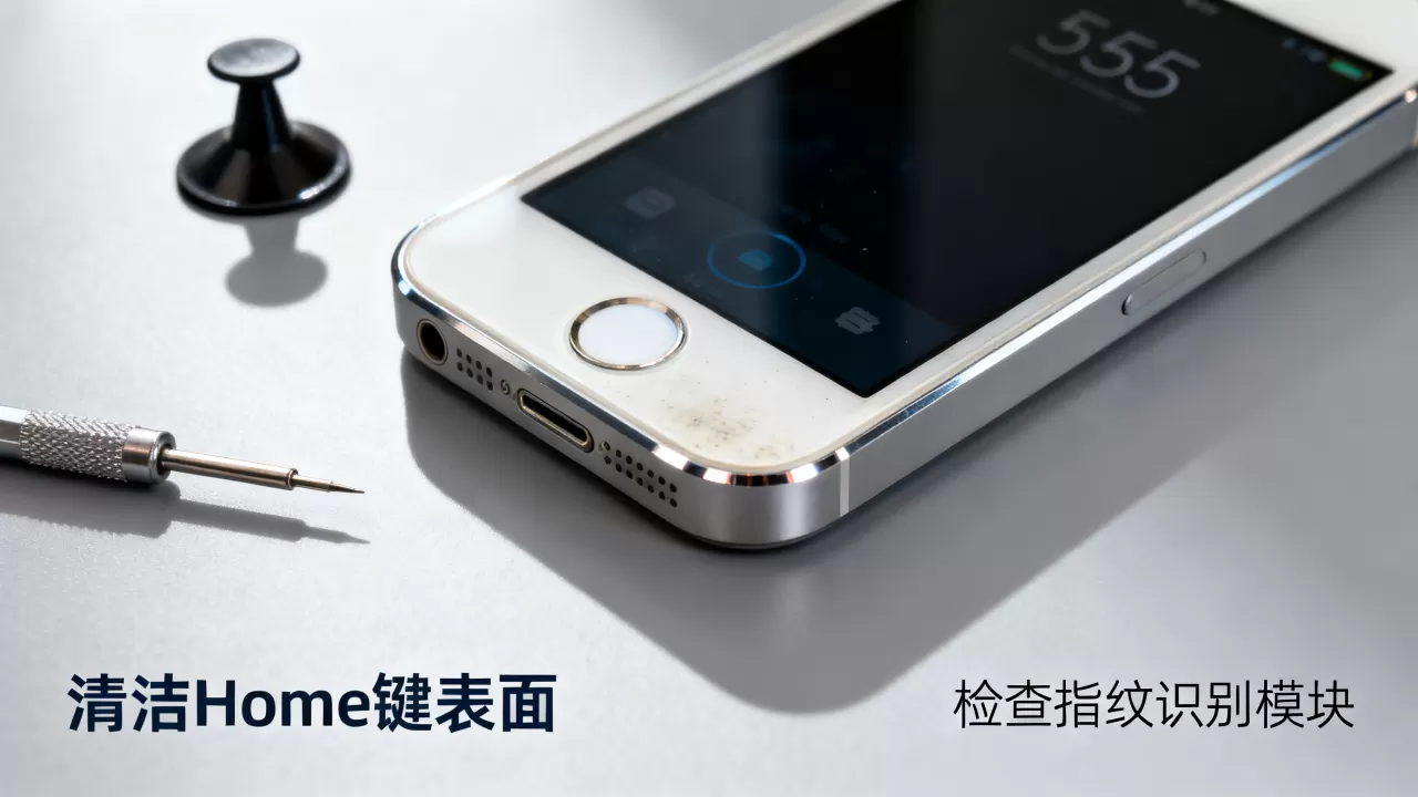 iphone 5s指纹识别坏了怎么办，iphone 5s指纹识别