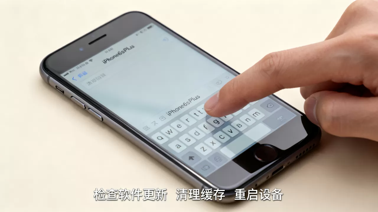 iPhone6sPlus输入法卡顿怎么办，iPhone6sPlus输入法