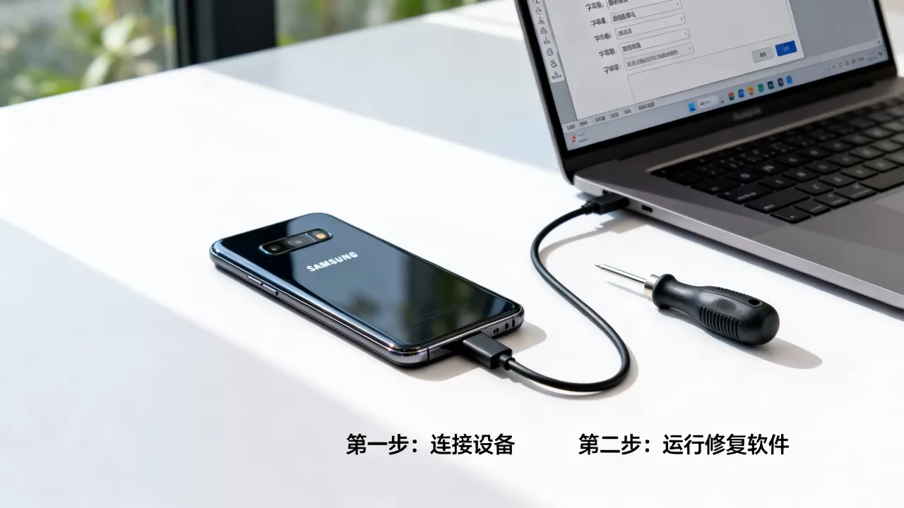 三星字库门刷机教程，三星手机字库损坏怎么修