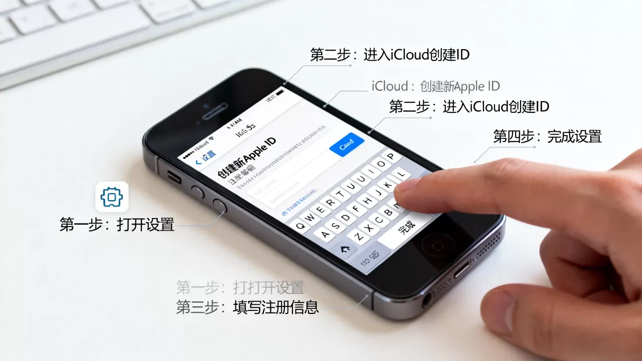 iphone5s怎么设置id,iphone5s设置apple id教程 iphone5s怎么设置id,iphone5s设置apple id教程