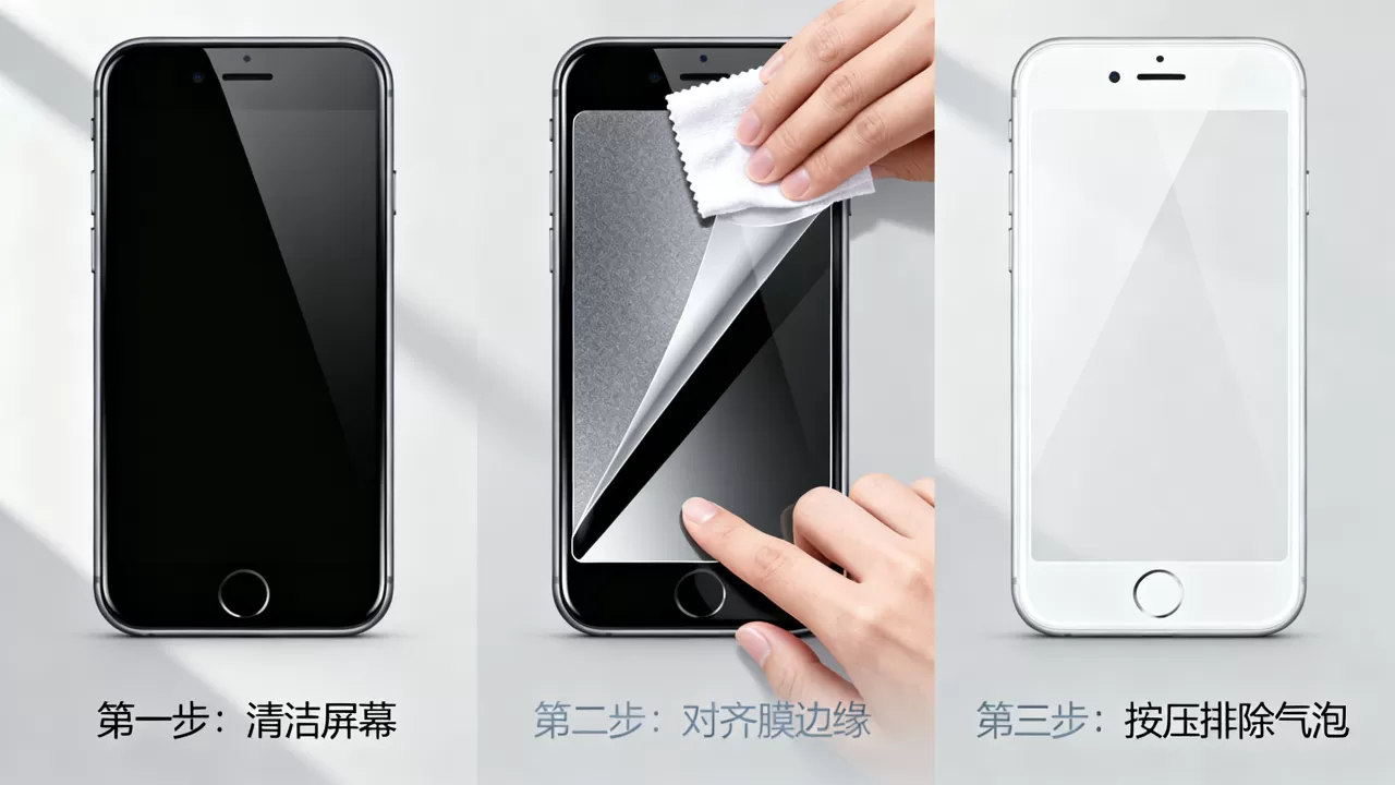 黑色iPhone6贴白色膜好看吗，iPhone6贴膜教程