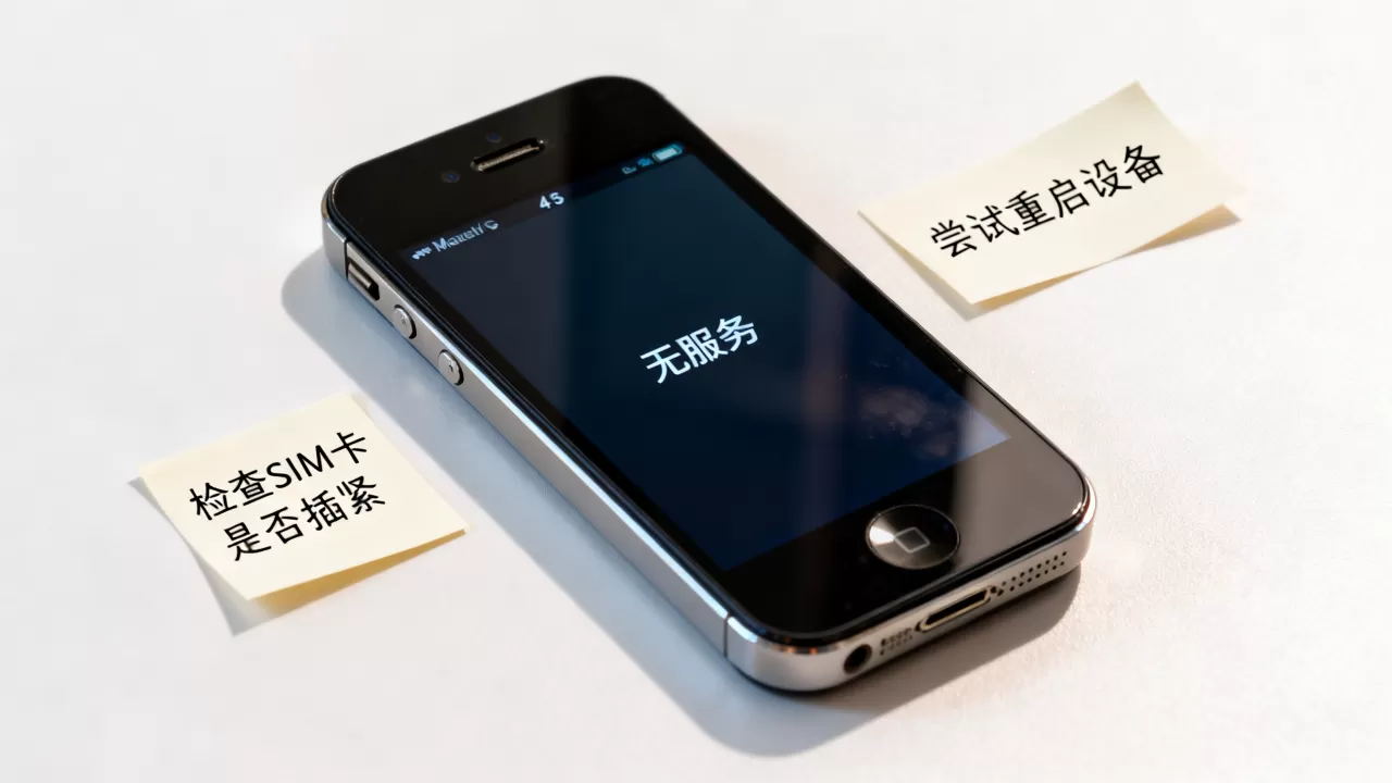 美版iphone4s没信号怎么办，iphone4s无服务