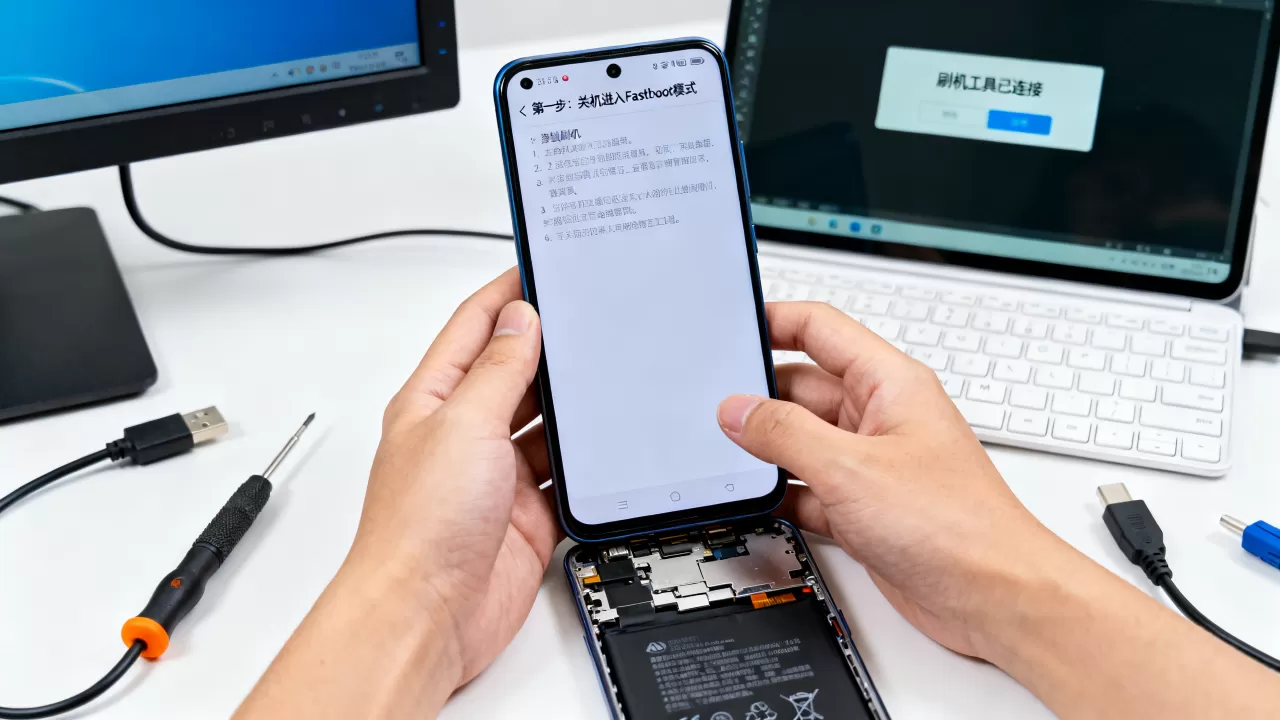 手机怎么解锁刷机？手机解锁刷机教程