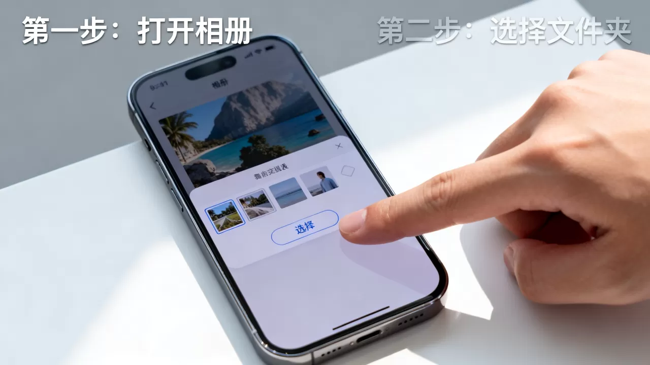 怎么删除iphone照片文件夹，iphone怎么删除照片